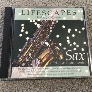 Lifescapes Holiday Collection Sax Christmas Instrumental CD